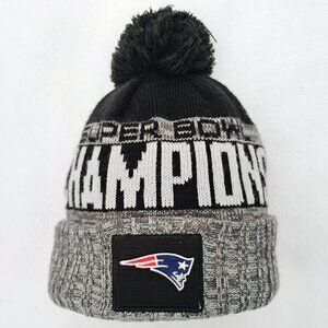 New England Patriots Super Bowl LIII 53 Champions New Era Winter Knit Hat